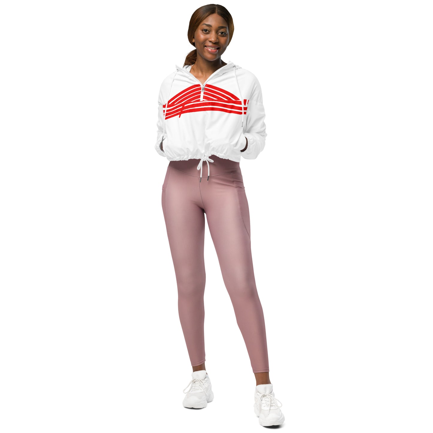 The Burner Women’s cropped windbreaker