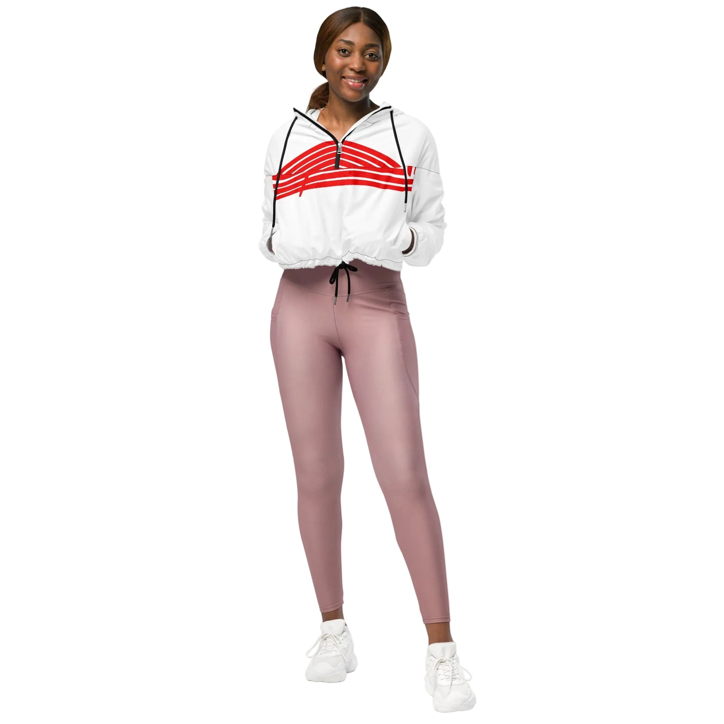 The Burner Women’s cropped windbreaker