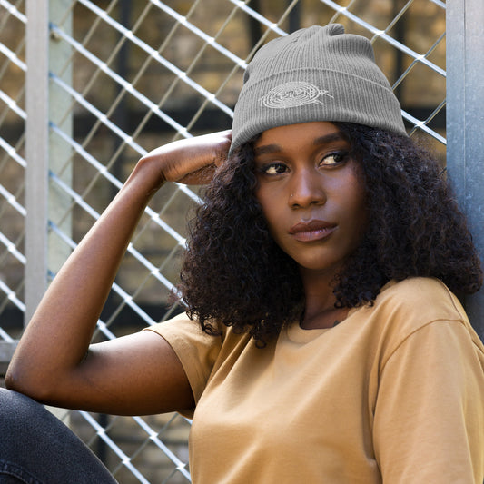 The Burner Organic ribbed beanie