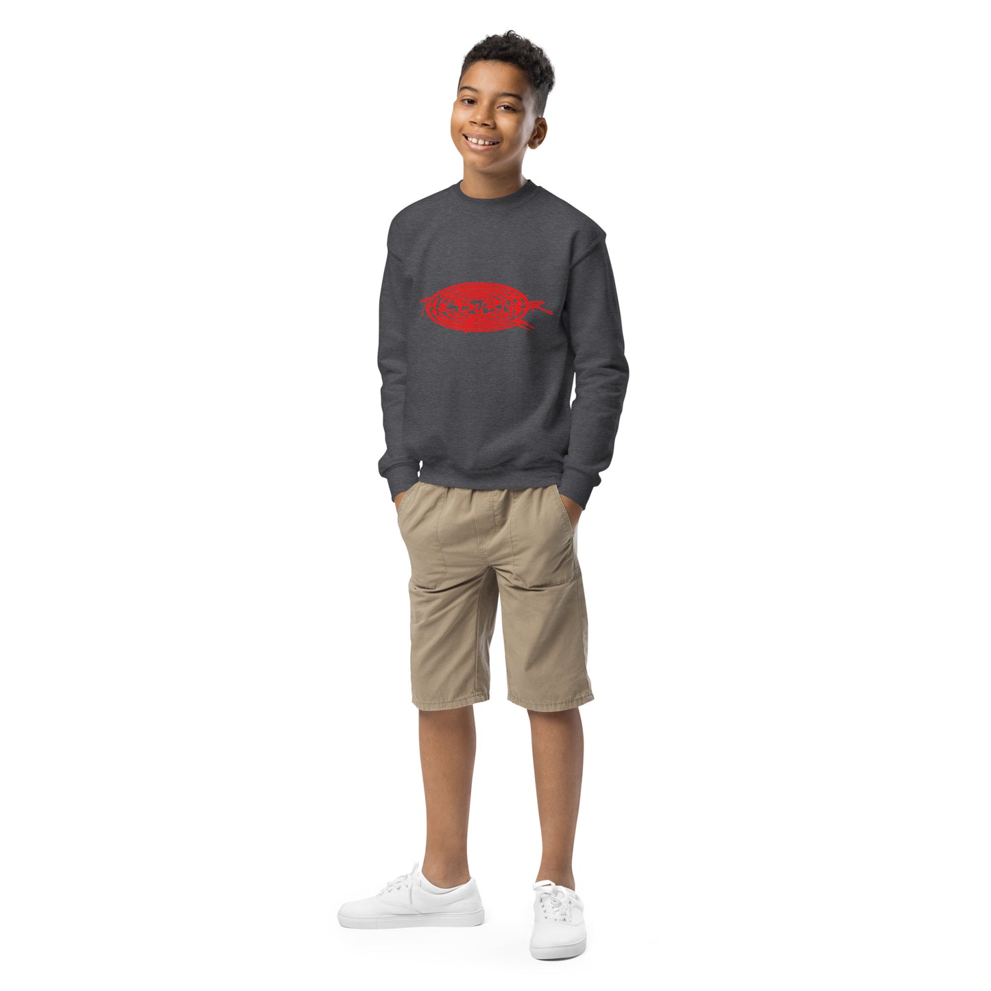 The Burner Youth crewneck sweatshirt