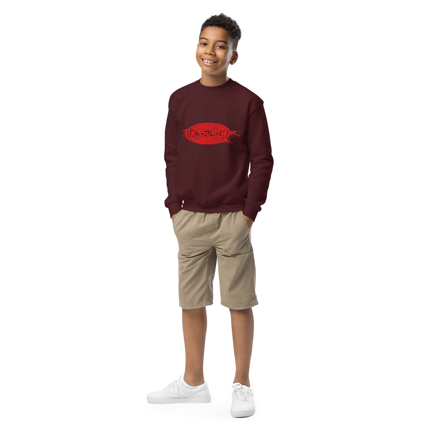 The Burner Youth crewneck sweatshirt